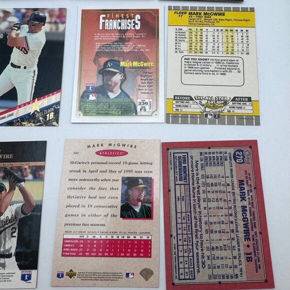 Mark McGwire Card Lot - Picture 5 of 10